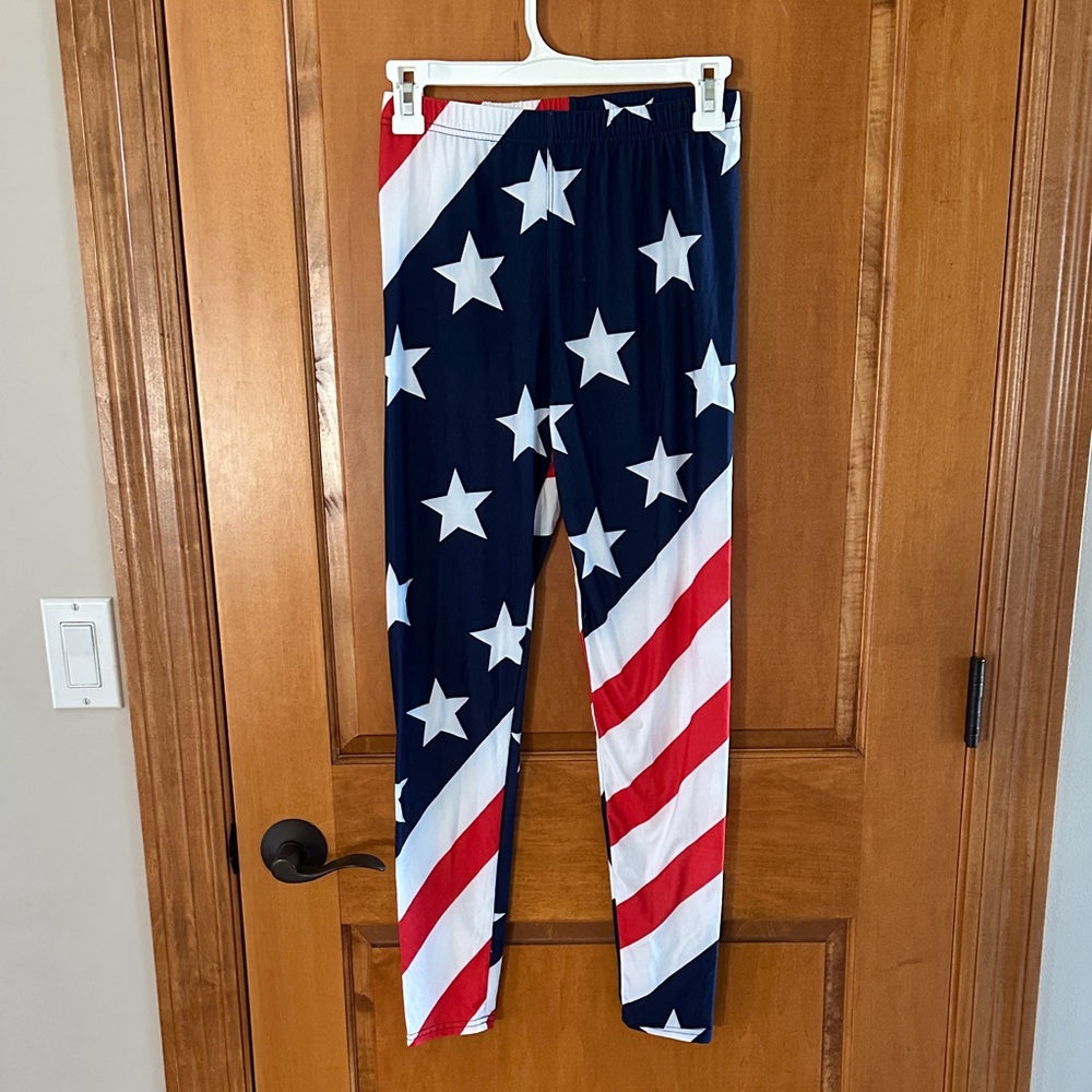 Stars and Stripes Leggings Small/Medium